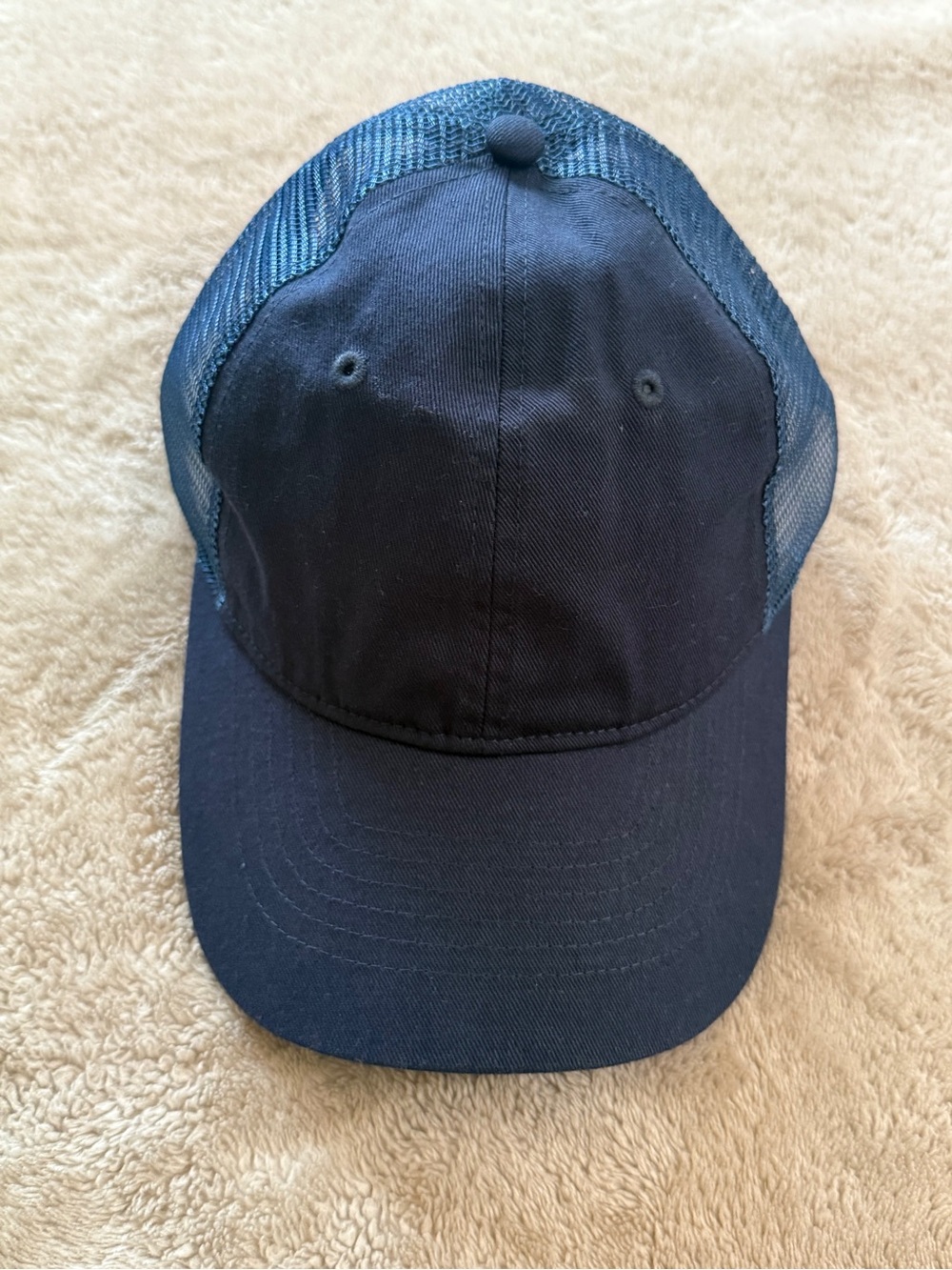 NEW Classic Men's Navy Mesh Back Baseball Cap